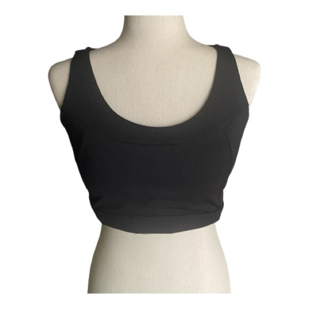 NWOT-AMAZON-BLACK SPORTS BRA WITH PADDING-SIZE XL
